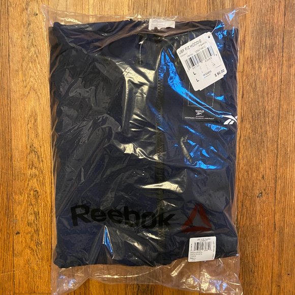 Reebok UBF F/Z Hoodie - Men's Large - Picture 1 of 1